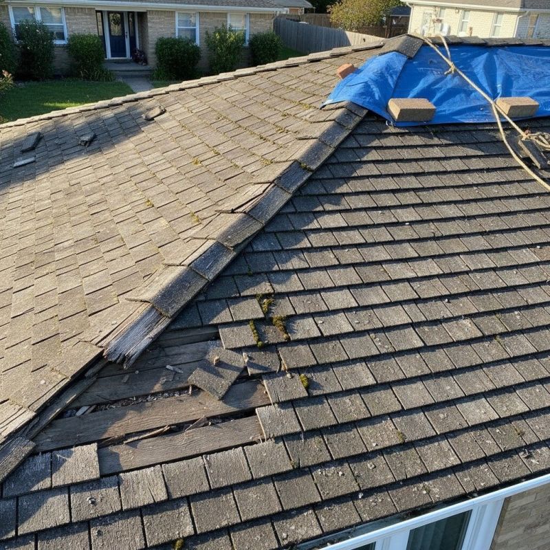 Cedar Shingles Repair detail
